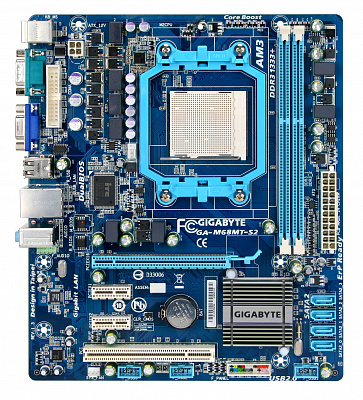 Материнская плата GIGABYTE GA-M68MT-S2 – фото