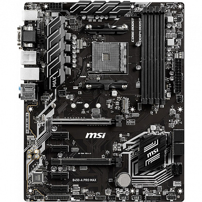 Материнская плата MSI B450-A PRO MAX – фото
