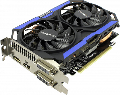 Видеокарта GIGABYTE GEFORCE GTX960 WF 2X OC 4Гб – фото