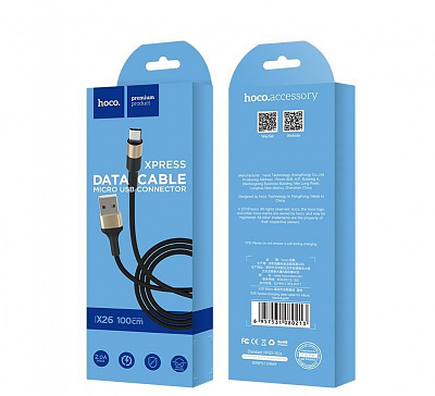 Кабель USB MICRO USB HOCO X26 (Новый) – фото