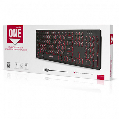 Клавиатура SMARTBUY ONE 328 USB (Новая) – фото