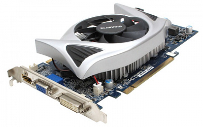 Видеокарта GIGABYTE GEFORCE GTS250 512Мб – фото