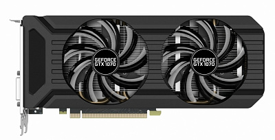Видеокарта PALIT GEFORCE GTX1070 DUAL 8Гб (Новая) – фото