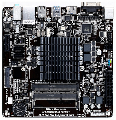Материнская плата GIGABYTE GA-J1800N-D2H – фото