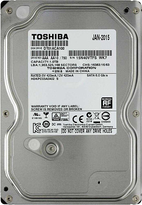 Жесткий диск TOSHIBA DT01ACA100 1Тб (Новый) – фото