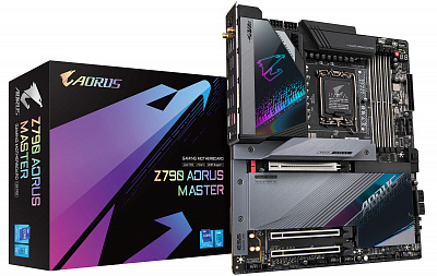 Материнская плата GIGABYTE Z790 AORUS MASTER  – фото
