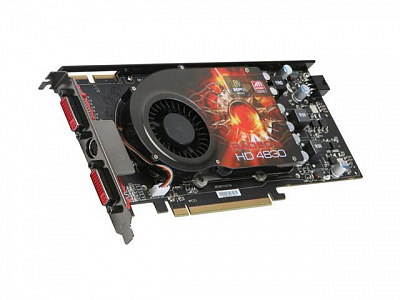 Видеокарта XFX RADEON HD4830 512Мб – фото