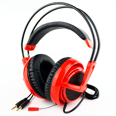 Наушники STEELSERIES SIBERIA  V2 MSI EDITION – фото