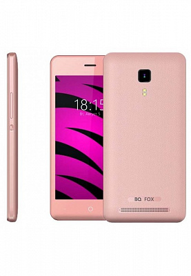 Смартфон BQ FOX 5004G 16Гб ROSE GOLD – фото