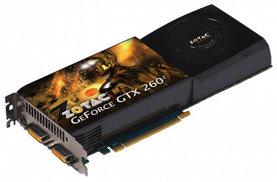 Видеокарта ZOTAC GEFORCE GTX260 896Мб – фото
