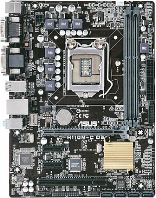 Материнская плата ASUS H110M-C – фото
