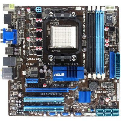 Материнская плата ASUS M4A78LT-M – фото