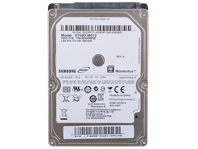 Жесткий диск для ноутбука SAMSUNG ST500LT012 500Гб – фото