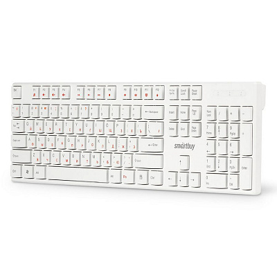 Клавиатура SMARTBUY ONE SBK-238U-K WHITE (Новая) – фото