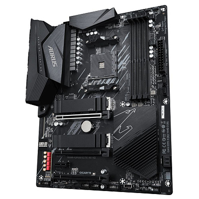 Материнская плата GIGABYTE B550M AORUS ELITE AX (Новая) – фото