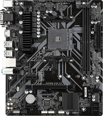 Материнская плата GIGABYTE B450M S2H V2 – фото