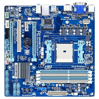Материнская плата GIGABYTE GA-F2A88XM-HD3 – фото