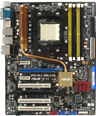 Материнская плата ASUS M2N32-SLI DELUXE – фото