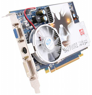 Видеокарта SAPPHIRE RADEON X1650 PRO 256Мб – фото