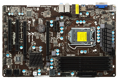 Материнская плата ASROCK Z77 PRO3 – фото