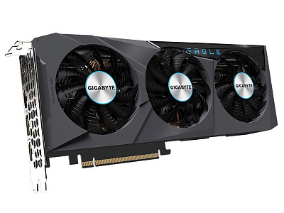 Видеокарта GIGABYTE GEFORCE RTX 3070 EAGLE OC 8Гб (Новая) – фото