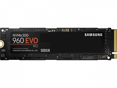 Накопитель SSD M.2 SAMSUNG 960 EVO MZ-V6E500BW 500Гб #1 – фото