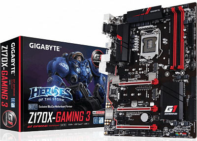 Материнская плата GIGABYTE GA-Z170X-GAMING 3 – фото