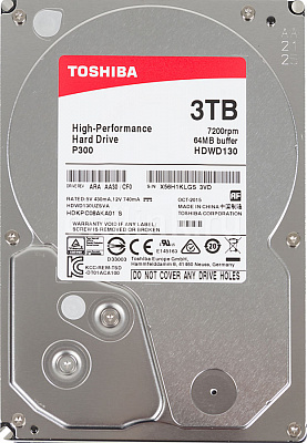 Жесткий диск TOSHIBA HDWD130UZSVA 3Тб #1 – фото