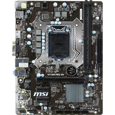 Материнская плата MSI H110M PRO-VH – фото
