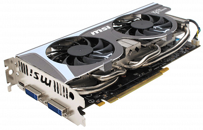 Видеокарта MSI GEFORCE GTX560 TI 1Гб – фото