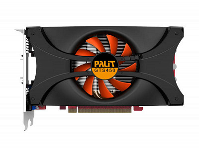 Видеокарта PALIT GEFORCE GTS450 SONIC PLATINUM 1Гб – фото