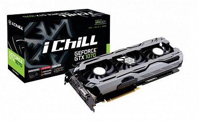 Видеокарта INNO3D GEFORCE GTX1070 ICHILL X3 8Гб – фото