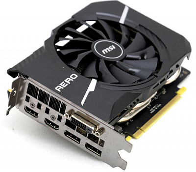 Видеокарта MSI GEFORCE GTX1070 AERO ITX OC 8Гб – фото