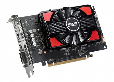 Видеокарта ASUS RADEON RX 550 4Гб – фото