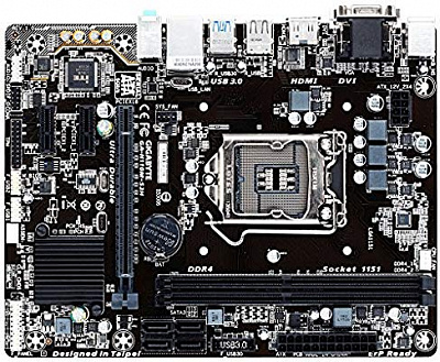 Материнская плата GIGABYTE GA-H110M-S2H – фото