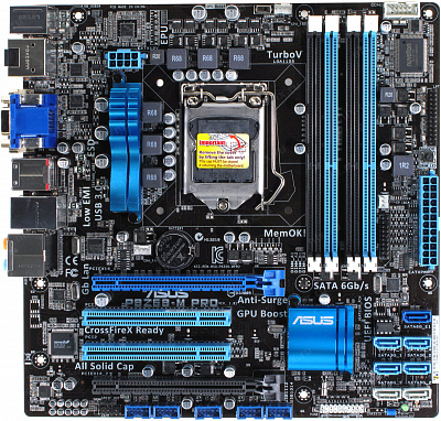 Материнская плата ASUS P8Z68-M PRO – фото