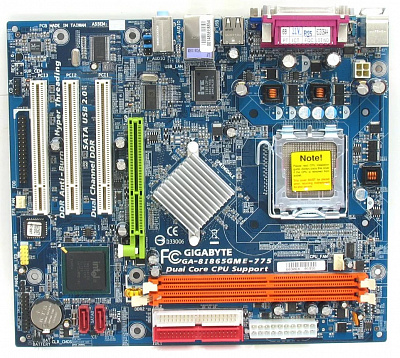 Материнская плата GIGABYTE GA-8I865GME-775 – фото