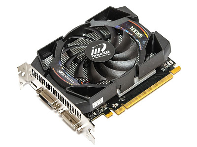 Видеокарта INNO3D GEFORCE GTX650 GREEN 1Гб – фото