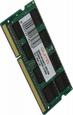 Оперативная память SO-DIMM QUMO QUM3U-8G1600C11 DDR3 8Гб (Новая) – фото
