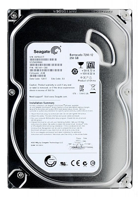 Жесткий диск SEAGATE ST250DM000 250Гб #1 – фото