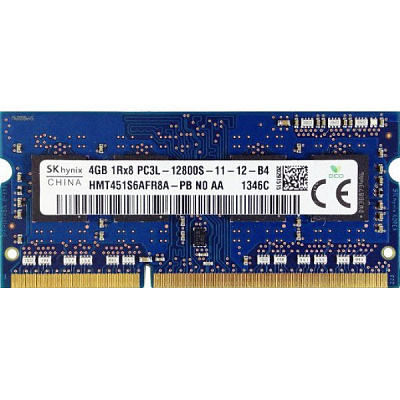 Оперативная память SO-DIMM HYNIX HMT451S6AFR8A DDR3L 4Гб – фото
