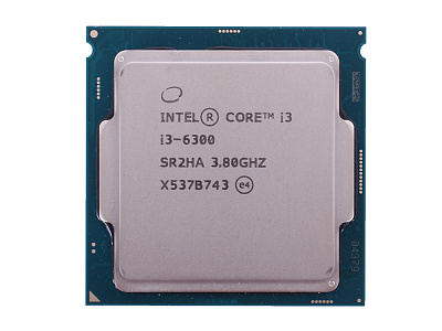 Процессор INTEL CORE I3-6300 – фото