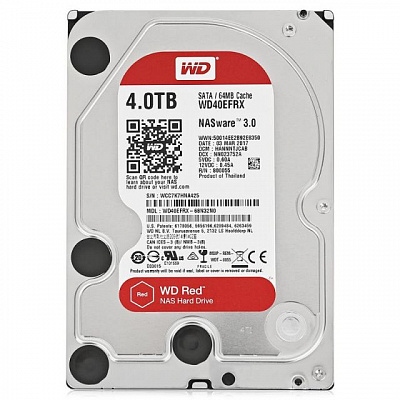 Жесткий диск WD RED WD40EFRX 4Тб #3 – фото