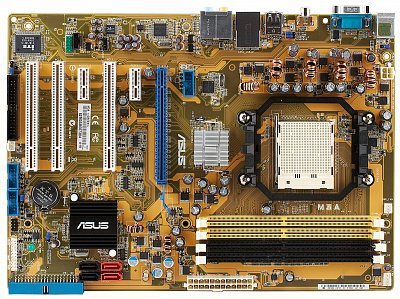Материнская плата ASUS M3A – фото