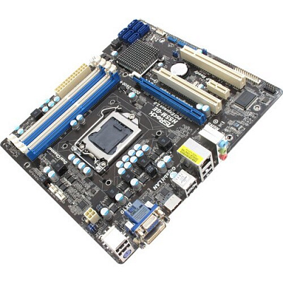 Материнская плата ASROCK H55M-GE – фото