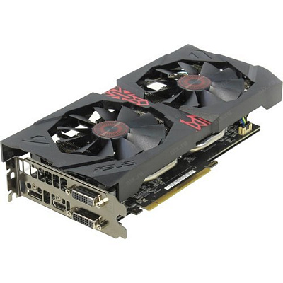 Видеокарта ASUS RADEON R9 380X STRIX OC 4Гб – фото