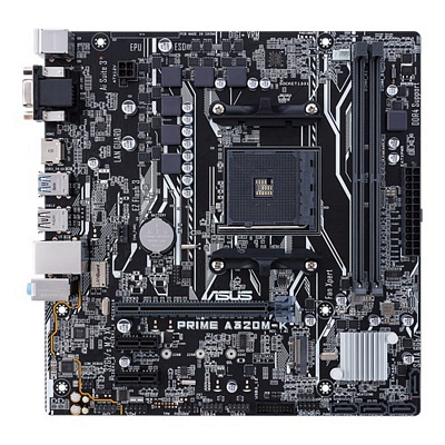 Материнская плата ASUS PRIME A320M-K (Новая) – фото