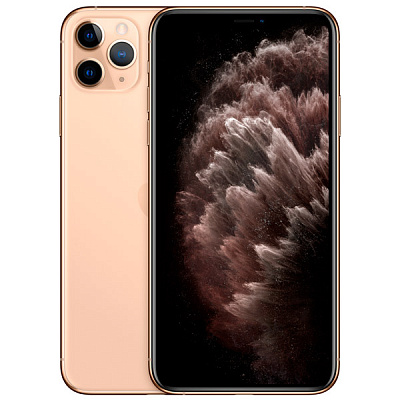 Смартфон APPLE IPHONE 11 PRO MAX GOLD 256Гб – фото