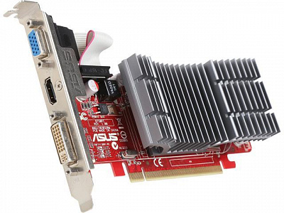 Видеокарта ASUS RADEON HD4350 512Мб – фото