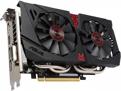 Видеокарта ASUS GEFORCE GTX960 STRIX OC 4Гб – фото